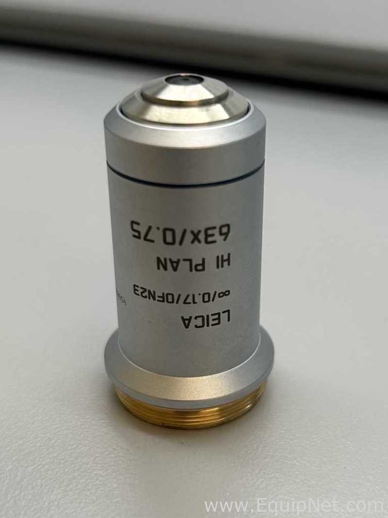 Leica HI PLAN 63x 0.75 Infinity Microscope Objective Lens