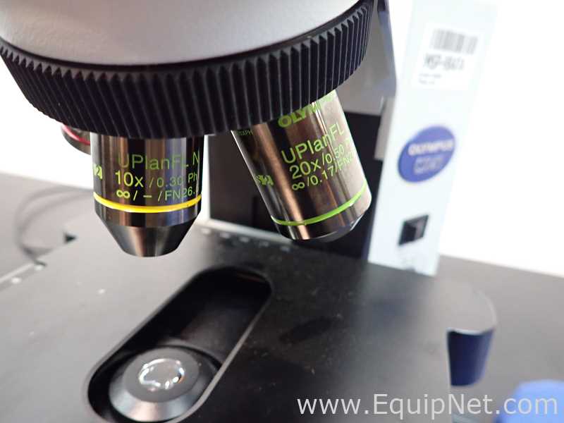 Olympus CX41RF Microscope With DP22 Camera and 4x 10x and 20x UPlanFL Objectives