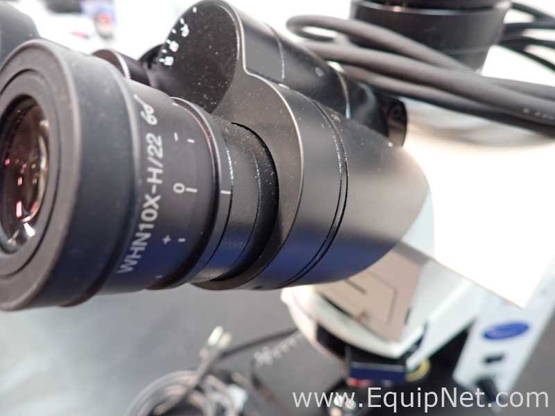 Olympus CX41RF Microscope With DP22 Camera and 4x 10x and 20x UPlanFL Objectives