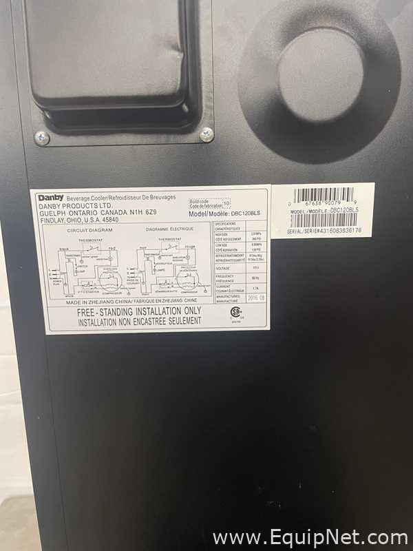 Danby Inc DBC120BLS Mini Refrigerator