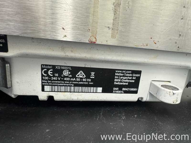 Mettler Toledo XS16001L Precision Balance