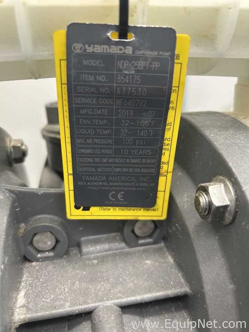 Bomba de Diafragma Yamada America, Inc. NDP-25BPT-PP