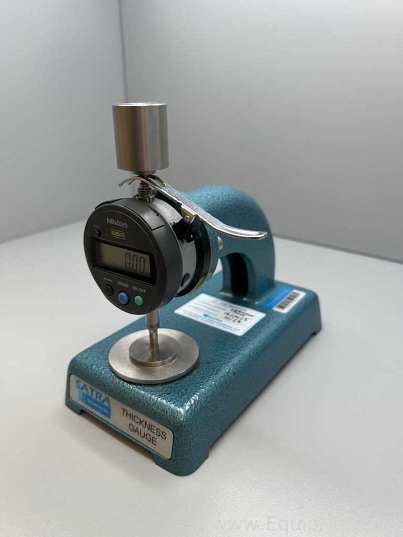 Satra Technology Thickness Gauge with Mitutoyo Digital Indicator