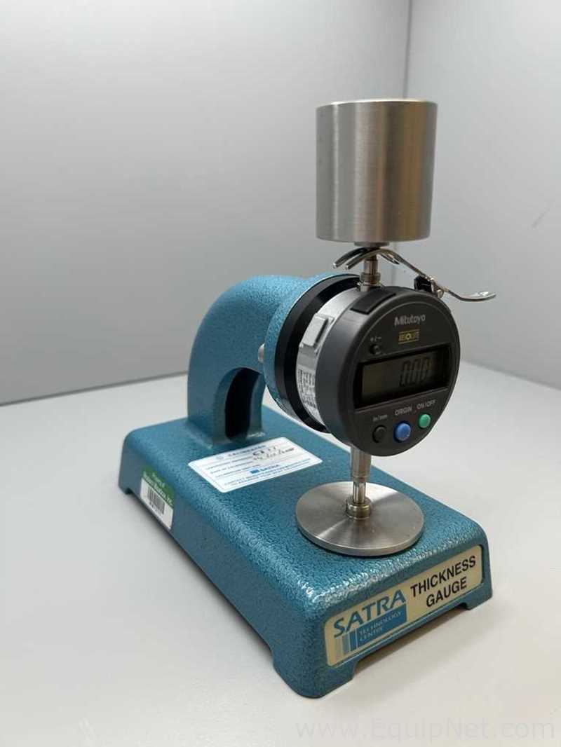 Satra Technology Thickness Gauge with Mitutoyo Digital Indicator