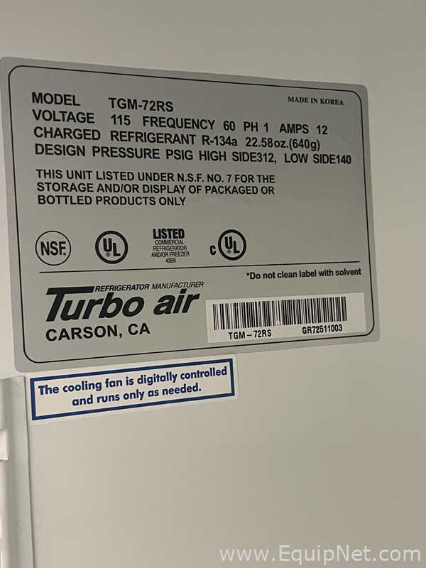 Refrigeradores Turbo Air Inc TGM-72RS