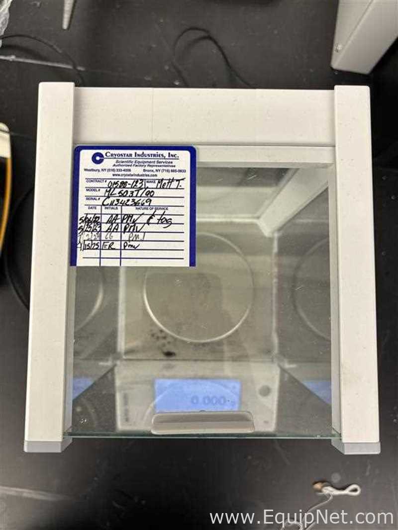 Mettler Toledo ML503T/00 Precision Balance