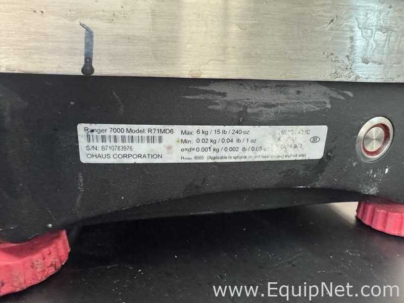 Ohaus Ranger 7000 R71MD6 Compact Bench Scale