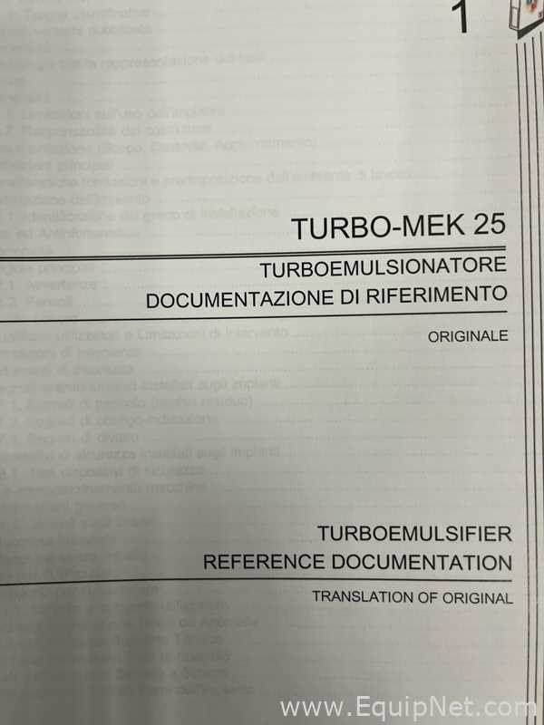 Homogeneizador Dumek Turbo-Mek 25