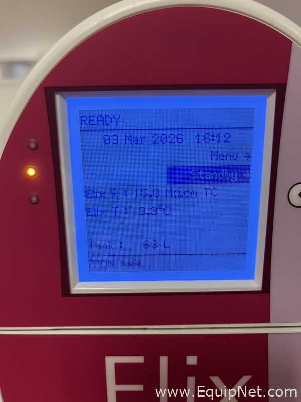 Sistema de Purificación y Destilación de Agua Millipore Elix Advantage 3