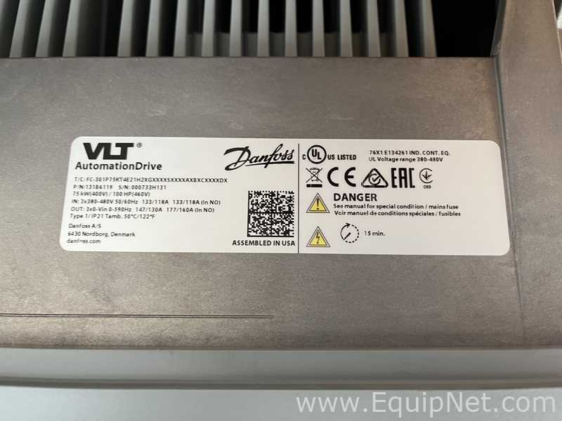Unused One Large Lot Of Lenze AC Tech and Danfoss VLT Automation VFDs