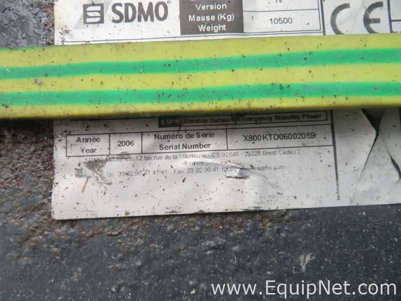 Generador de Energía SDMO Industries X800KTD