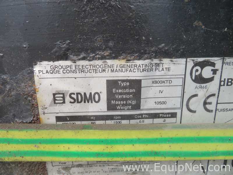 Generador de Energía SDMO Industries X800KTD