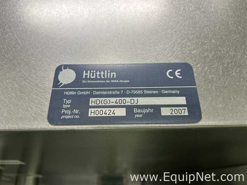 Secador de Lecho Fluido Huttlin HD(G)-400-DJ