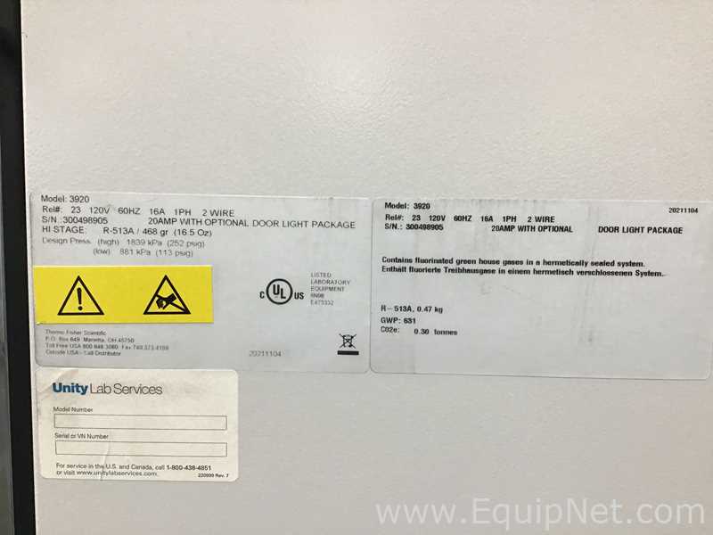 Câmara Ambiental e de Estabilidade Thermo Scientific 3900 Series
