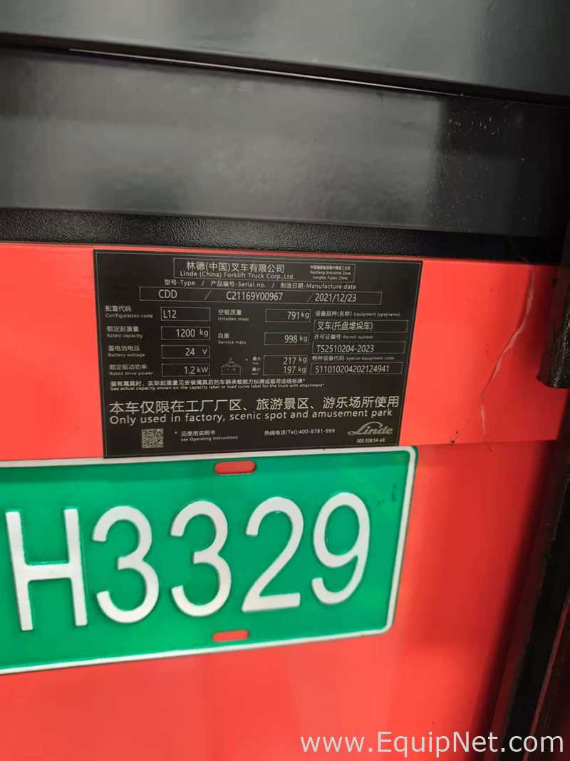 Empilhadeira Linde CDD-L12