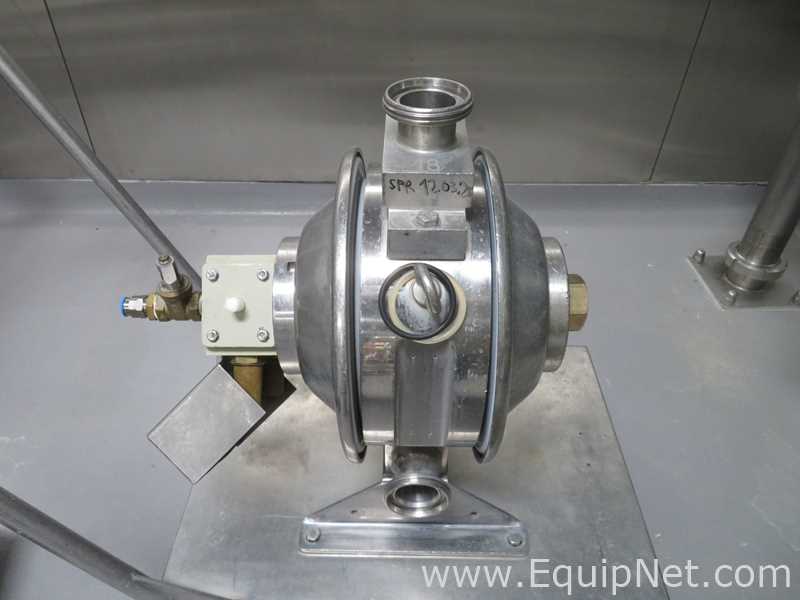 Bomba de Diafragma aço inox Saneco 