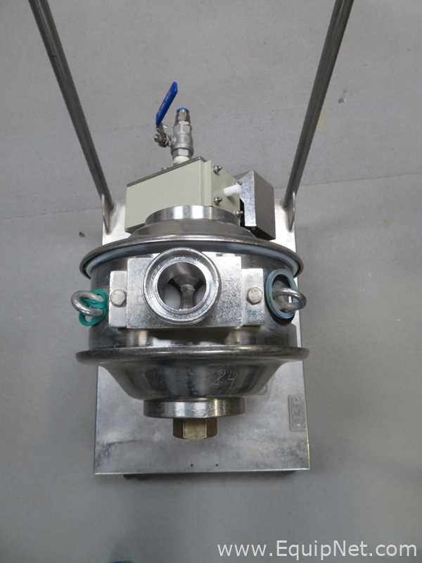 Bomba de Diafragma Acero inoxidable Saneco 