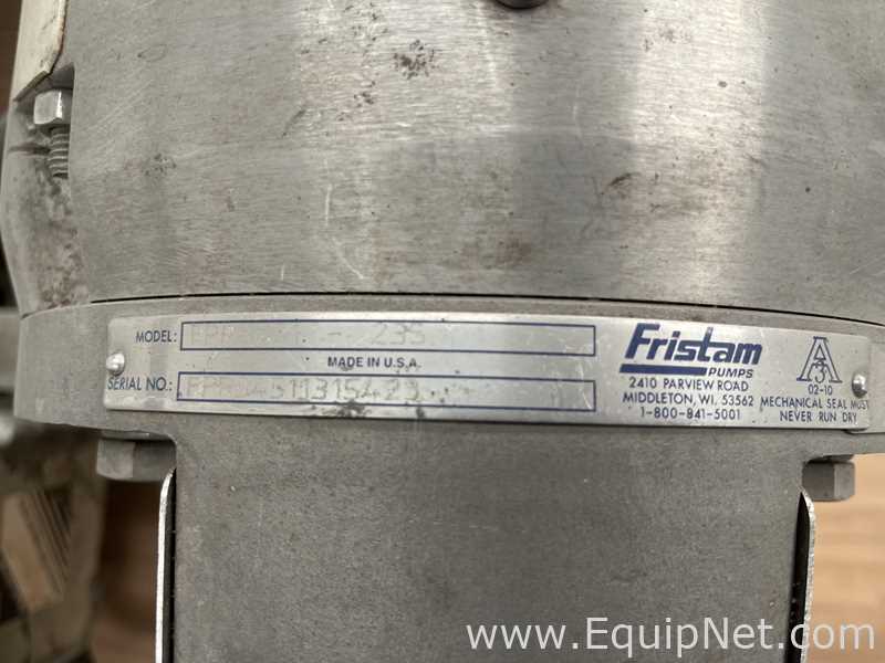 Lot Of Three Fristam FPR7251-235 Sanitary Centrifugal Pumps 7.5 HP and 20 HP