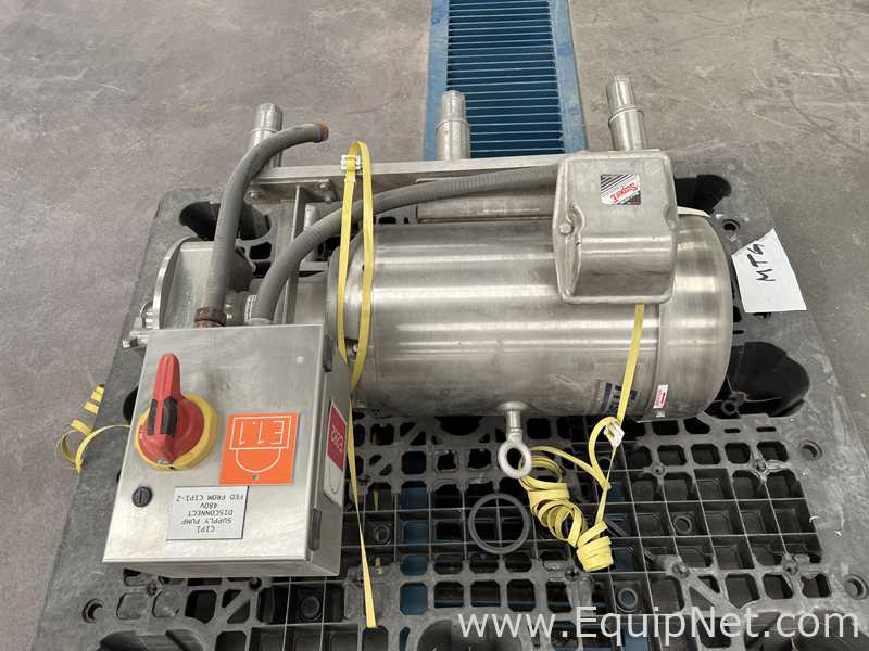Lot Of Two 20 HP Fristam Sanitary Centrifugal Pumps