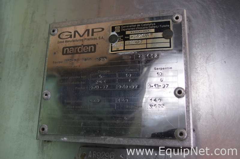 Pair of GMP Reactors, 3,622 Liters in 316L Stainless Steel