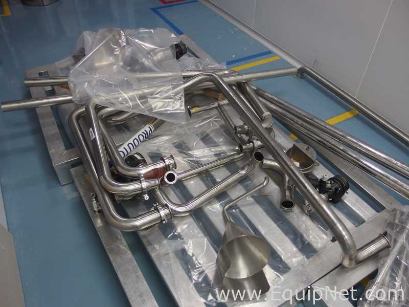 Pair of GMP Reactors, 3,622 Liters in 316L Stainless Steel