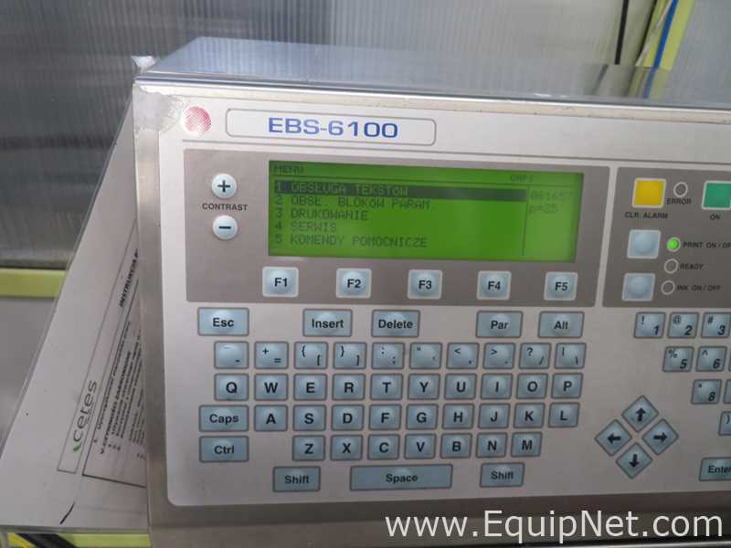 Marcador de Código ou Impressão EBS Ink-Jet Systems EBS-6100