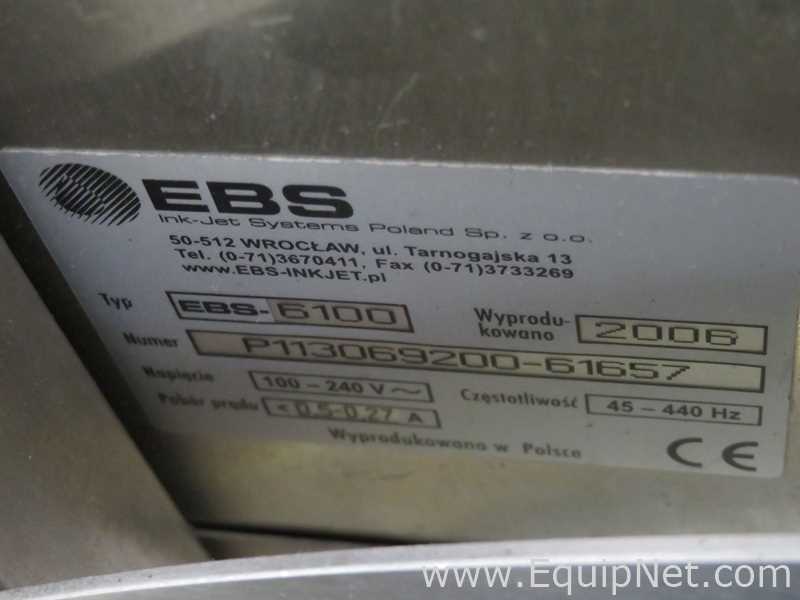 Marcador de Código ou Impressão EBS Ink-Jet Systems EBS-6100
