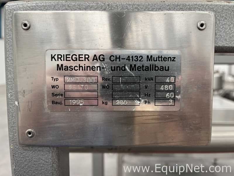 KRIEGER Vacuum 300 L Mixer Homogenizer MOLTO-MAT-UNIVERSAL type MMD-300 Mixer
