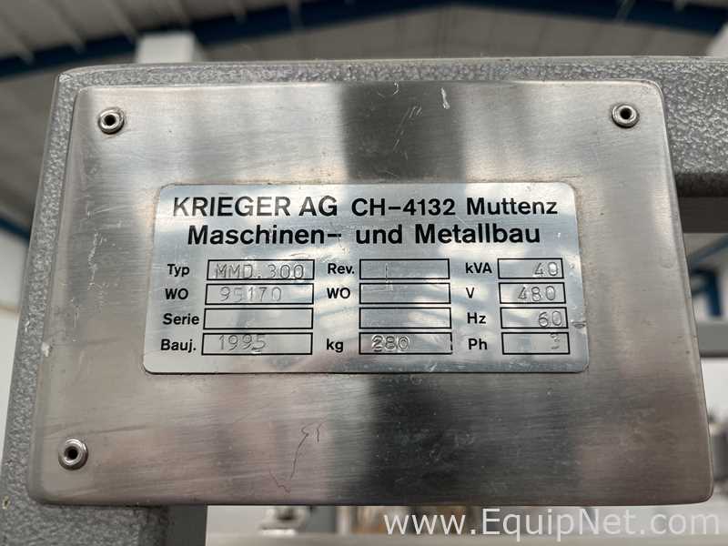 KRIEGER Vacuum 300 L Mixer Homogenizer MOLTO-MAT-UNIVERSAL type MMD-300 Mixer