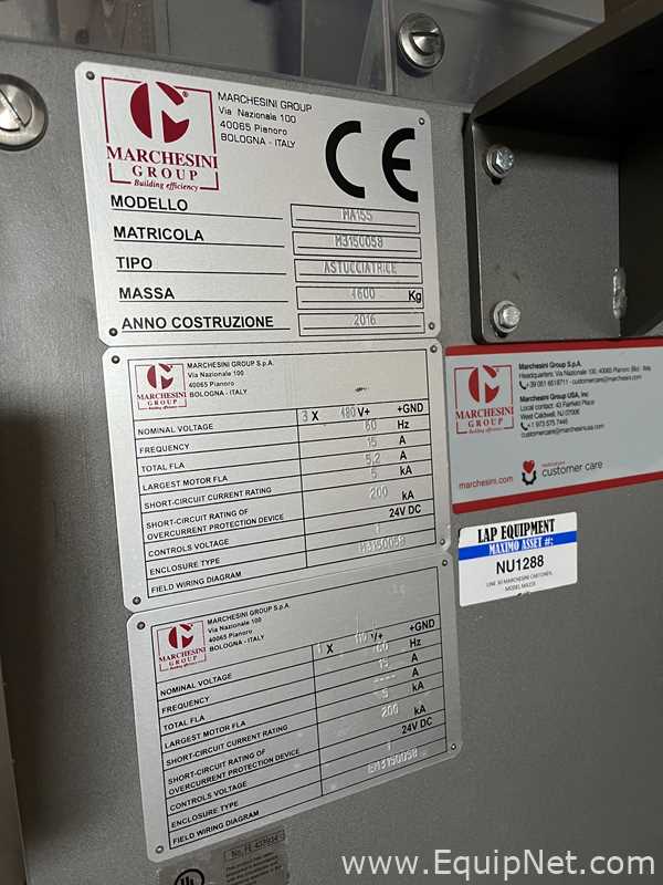 Encartonadora Horizontal Marchesini Group MA155