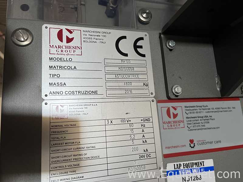 Encartonadora Horizontal Marchesini Group MA155