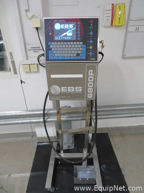 Marcador de Código o Impresión EBS Ink-Jet Systems EBS-6800P