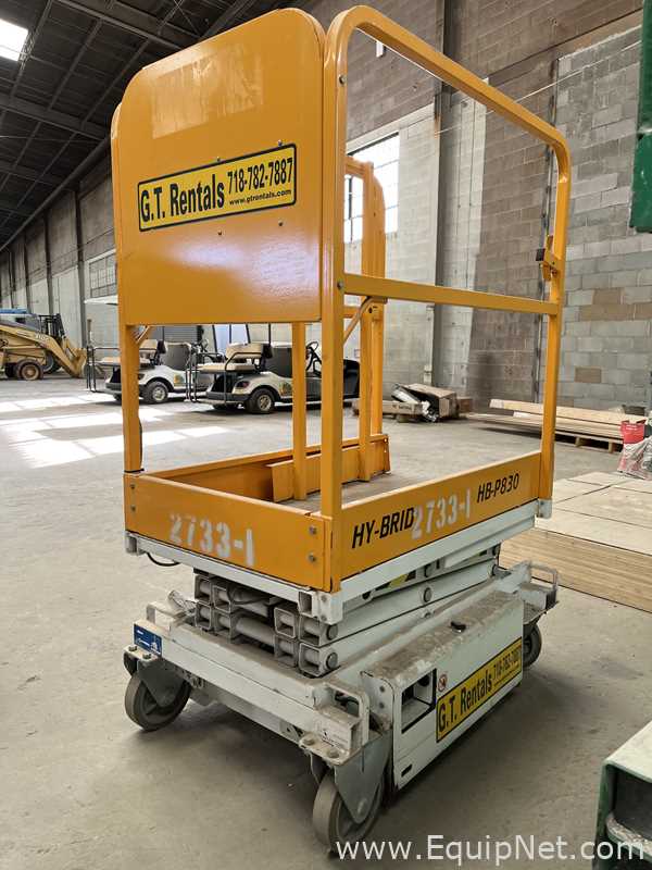 Hy-Brid HB-P830 Push Around Scissor Lift