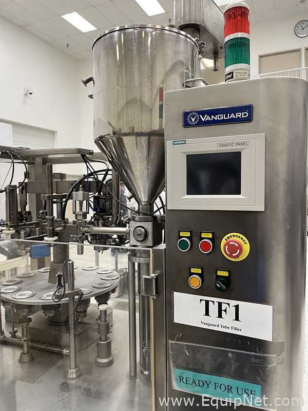 Vanguard Pharmaceutical Machinery VF-100PlllA Tube Filler