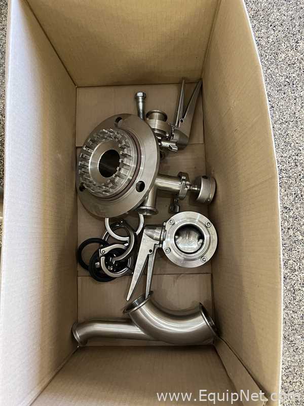 Ampco Pumps Co. Powder Blender with P1-V520-280TSC Sanitary Centrifugal Pump 25/20 HP XP