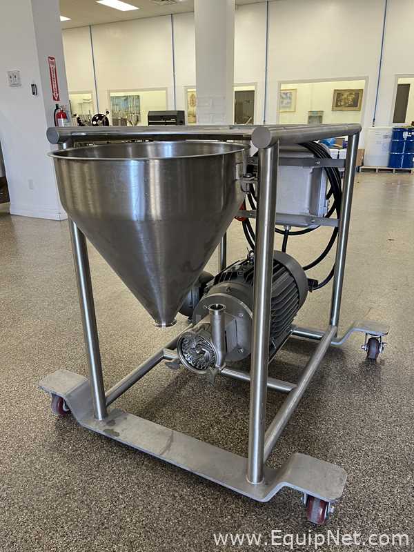 Ampco Pumps Co. Powder Blender with P1-V520-280TSC Sanitary Centrifugal Pump 25/20 HP XP