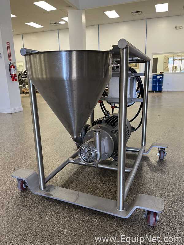 Ampco Pumps Co. Powder Blender with P1-V520-280TSC Sanitary Centrifugal Pump 25/20 HP XP