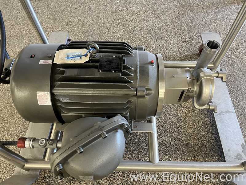 Ampco Pumps Co. Powder Blender with P1-V520-280TSC Sanitary Centrifugal Pump 25/20 HP XP