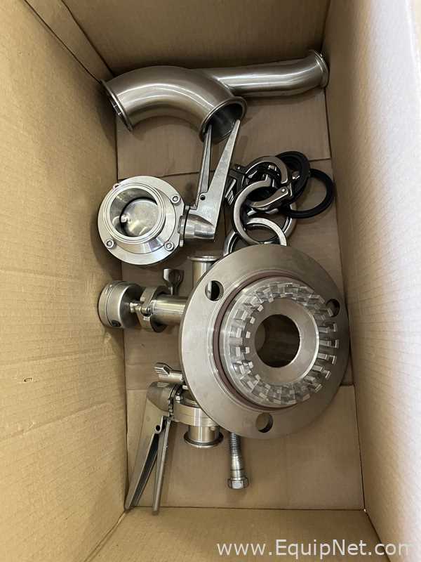 Ampco Pumps Co. Powder Blender with P1-V520-280TSC Sanitary Centrifugal Pump 25/20 HP XP