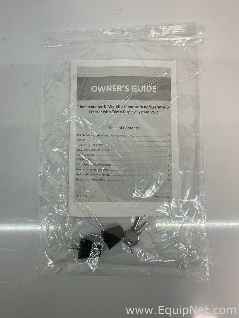 Lot of 4 Labrepco LHP-5-UFMB-ADA Undercounter Freezers