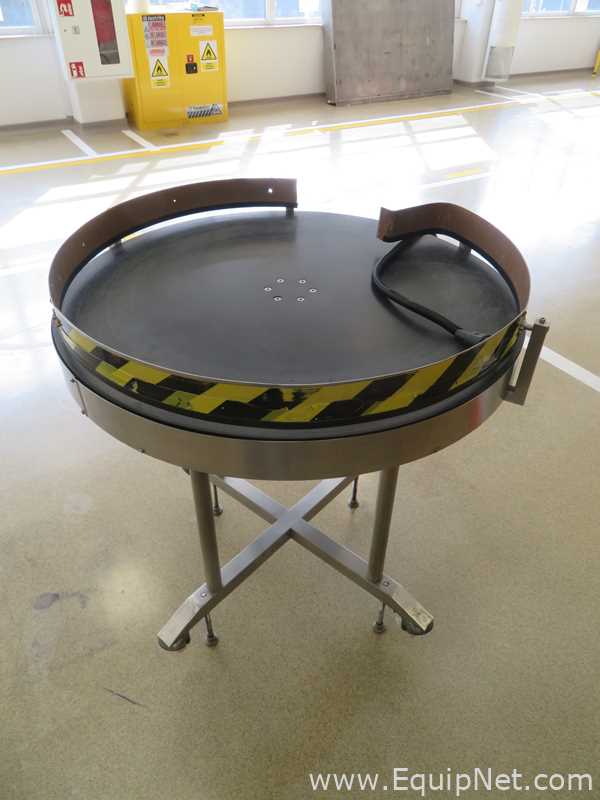 Mesa de acumulación giratoria  