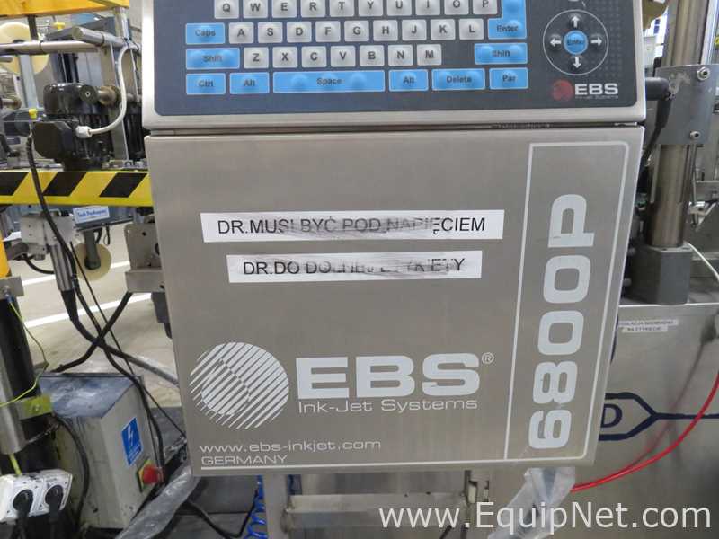 Marcador de Código ou Impressão EBS Ink-Jet Systems EBS-6800P