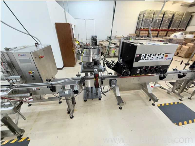 Apex Filling Systems Automated Essential Oils Filling, Capping And Labeling Line
