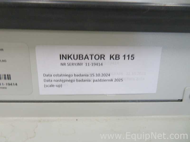 Binder KB 115 Cooling Incubator