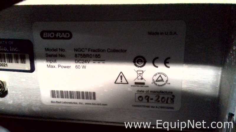 Bio-Rad NGC Chromatography System Discover 10 with NGC Fraction Collector