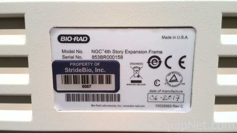 Bio-Rad NGC Chromatography System Discover 10 with NGC Fraction Collector