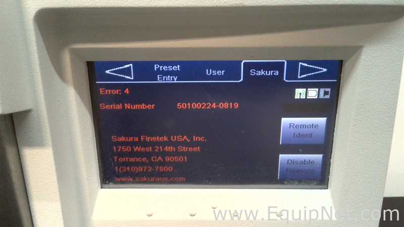 Sakura Tissue-Tek AutoSection Automated Microtome