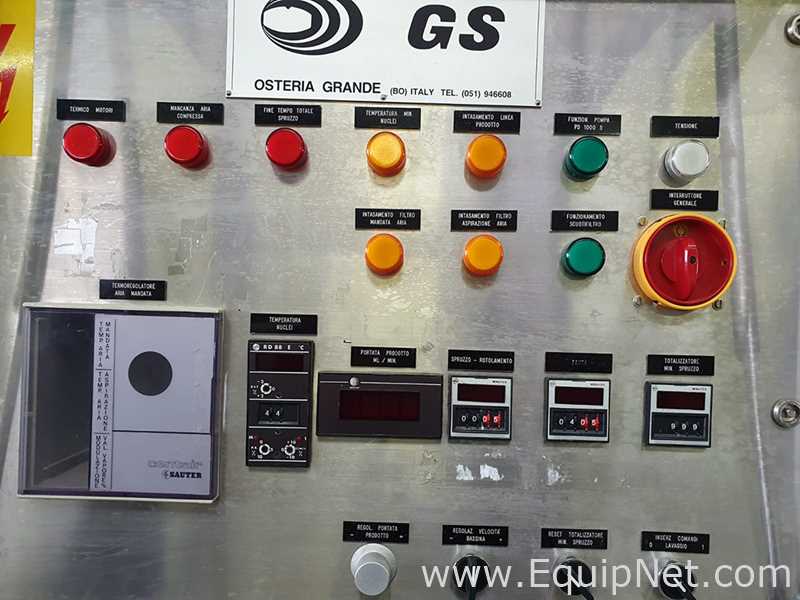 GS Coating System HT/M-025 Conventional Coating Pan