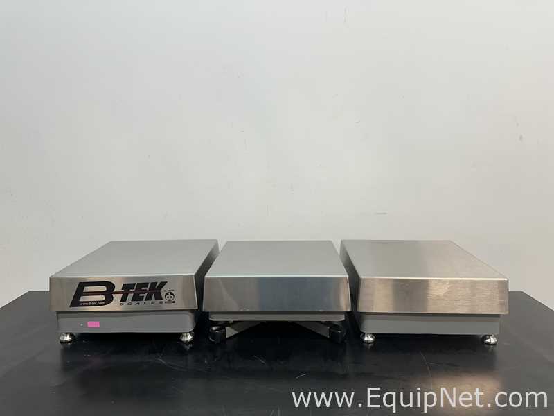Lote de 2 Báscula B-Tek Scales BT-BC-1212-300-SP