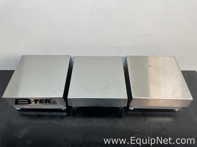 Lote de 2 Báscula B-Tek Scales BT-BC-1212-300-SP